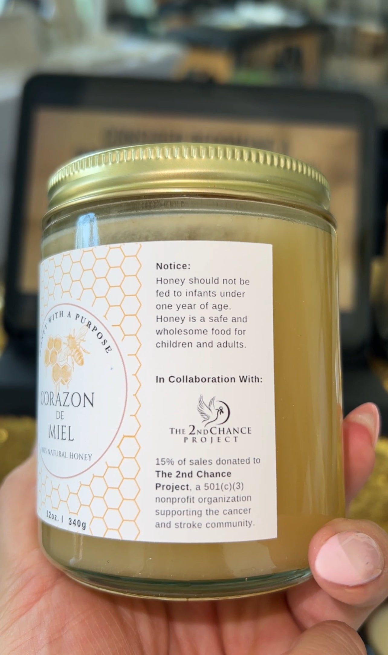 Corazon De Miel - 12oz Premium Raw Honey