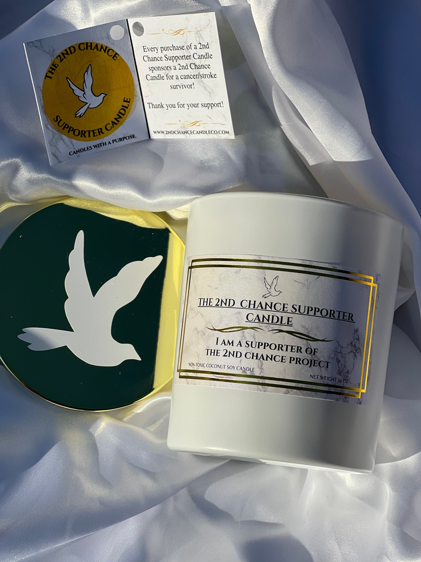 The 2nd Chance Supporter Candle
