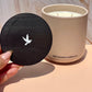 Beige Ceramic Candle - 12oz