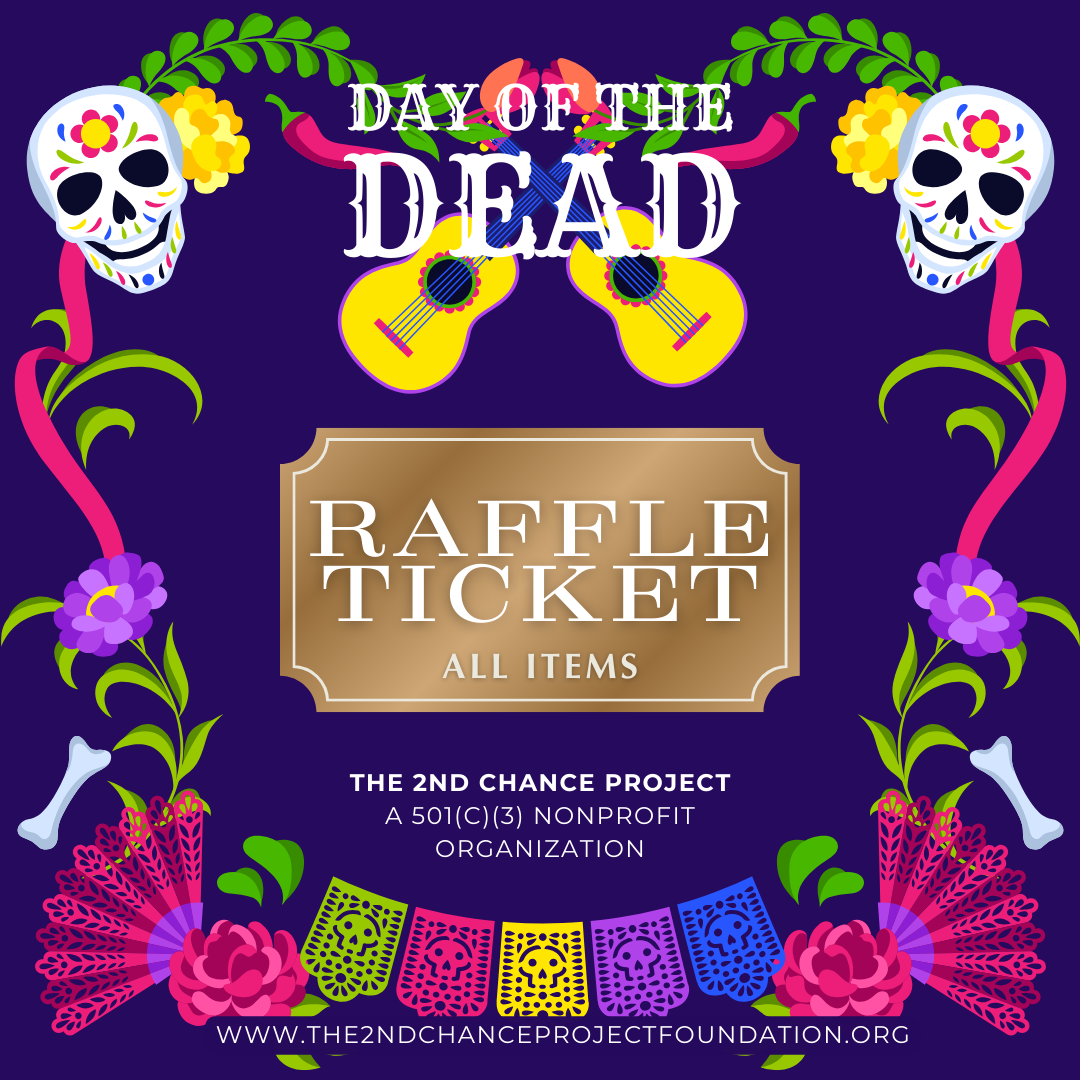 Day of the Dead Raffle Ticket