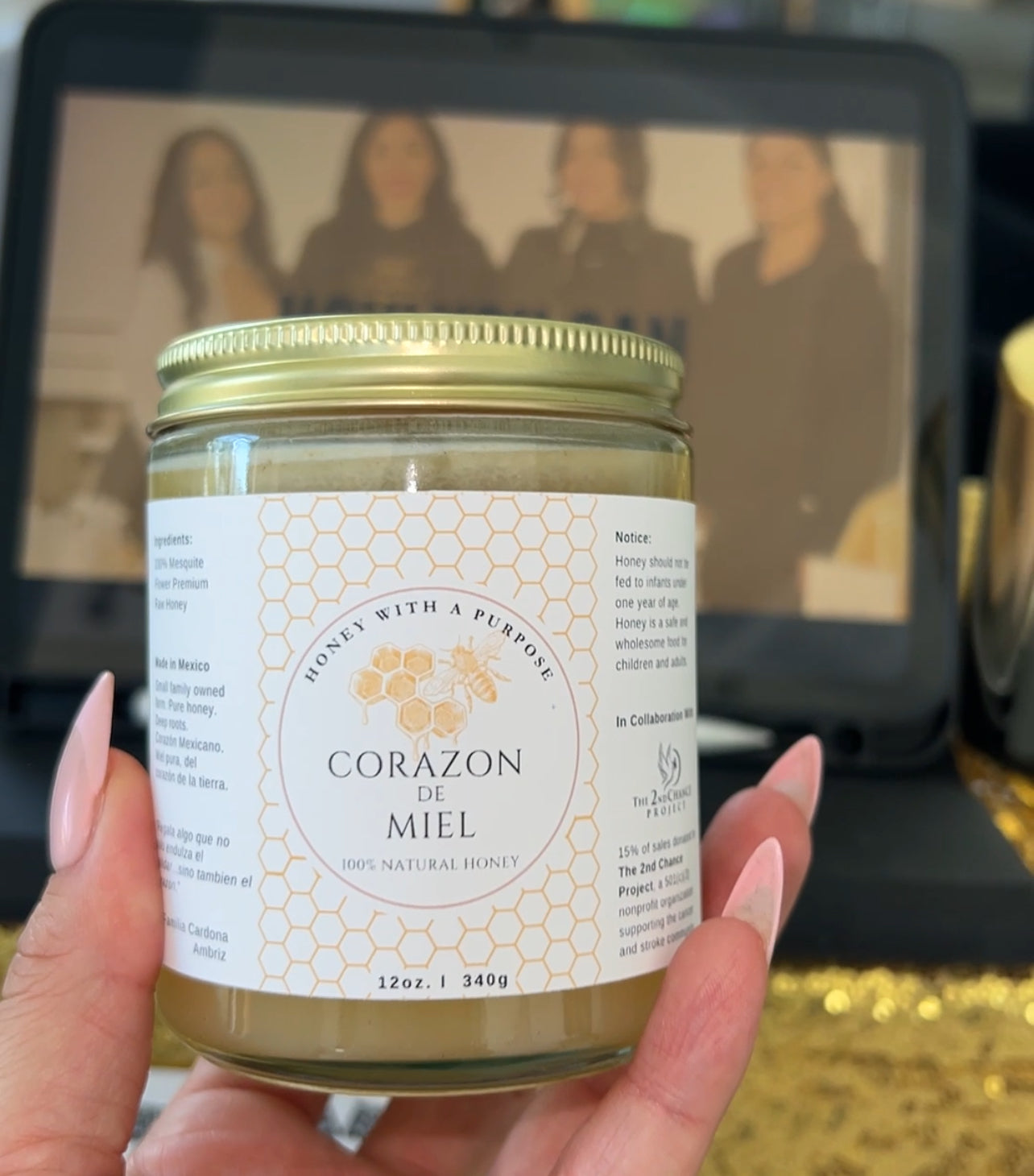 Corazon De Miel - 12oz Premium Raw Honey