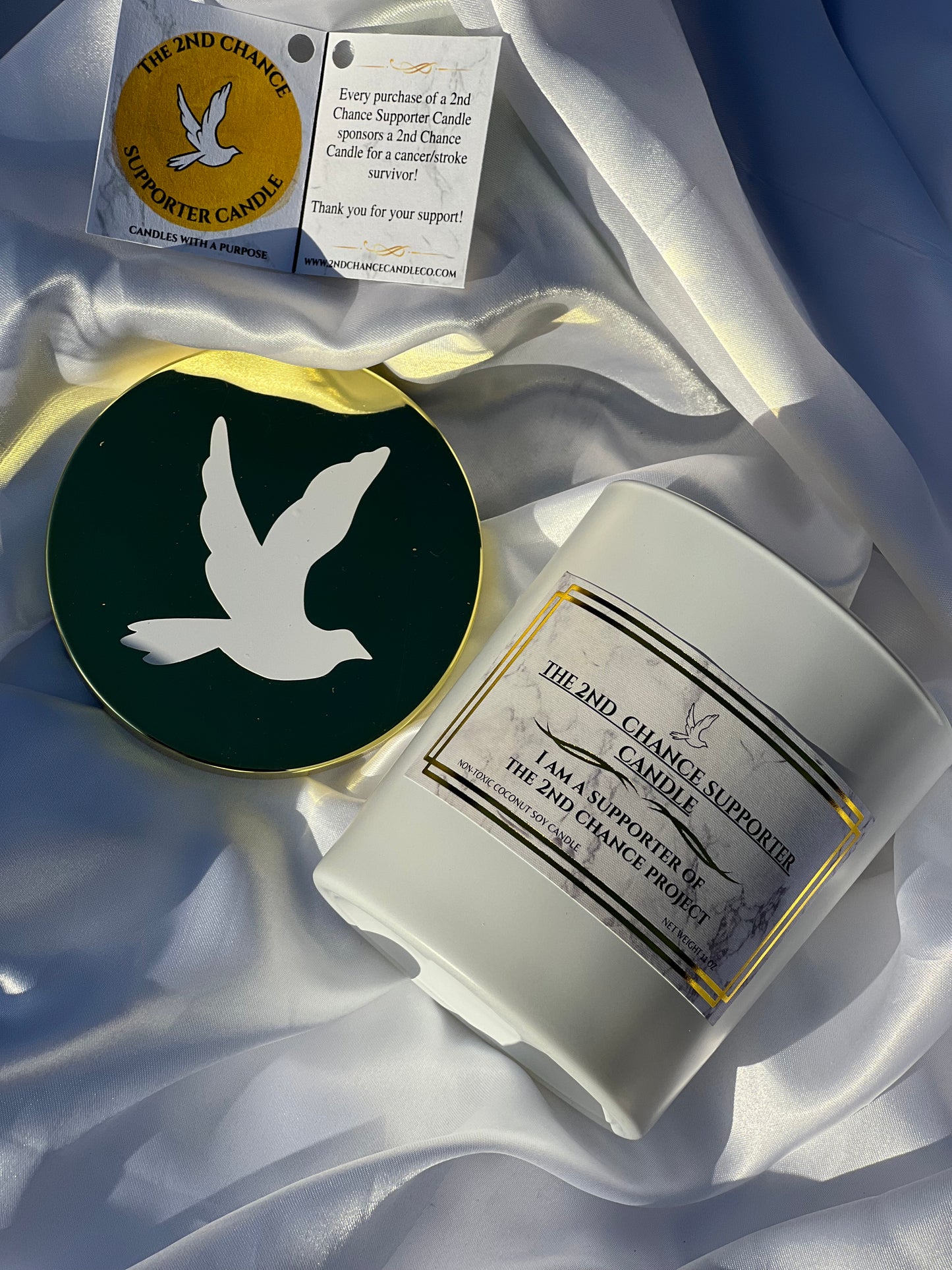 The 2nd Chance Supporter Candle